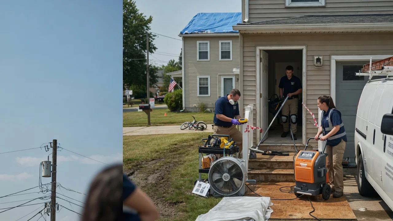 Water Damage Repair in Round Top, TX near me